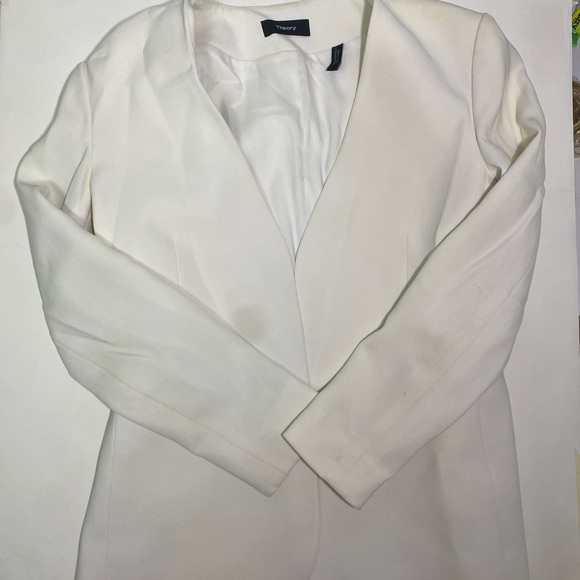 Theory White Blazer - Picture 2 of 3